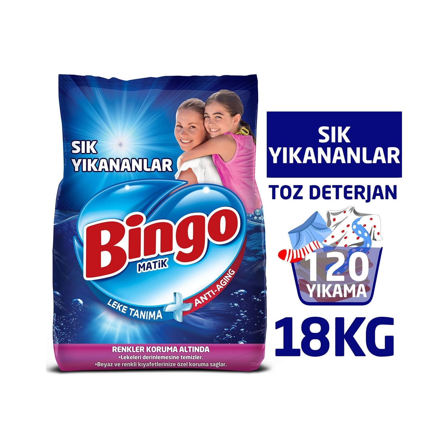 Bingo 2�li Toz Deterjan 9kg+9kg Fiyatı Taksit Seçenekleri