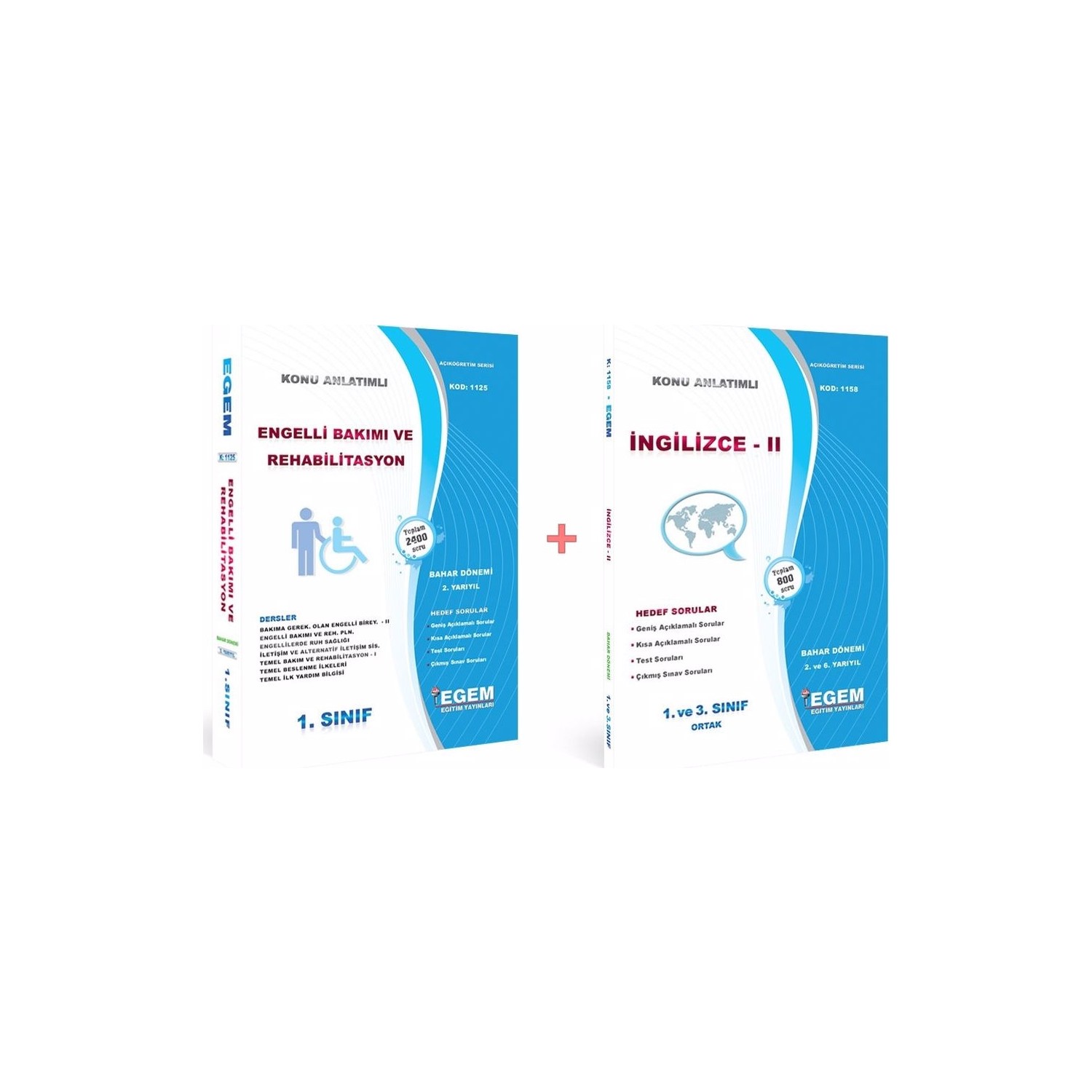 Egem Yayinlari Engelli Bakimi Ve Rehabilitasyon 1 Sinif 2 Kitabi