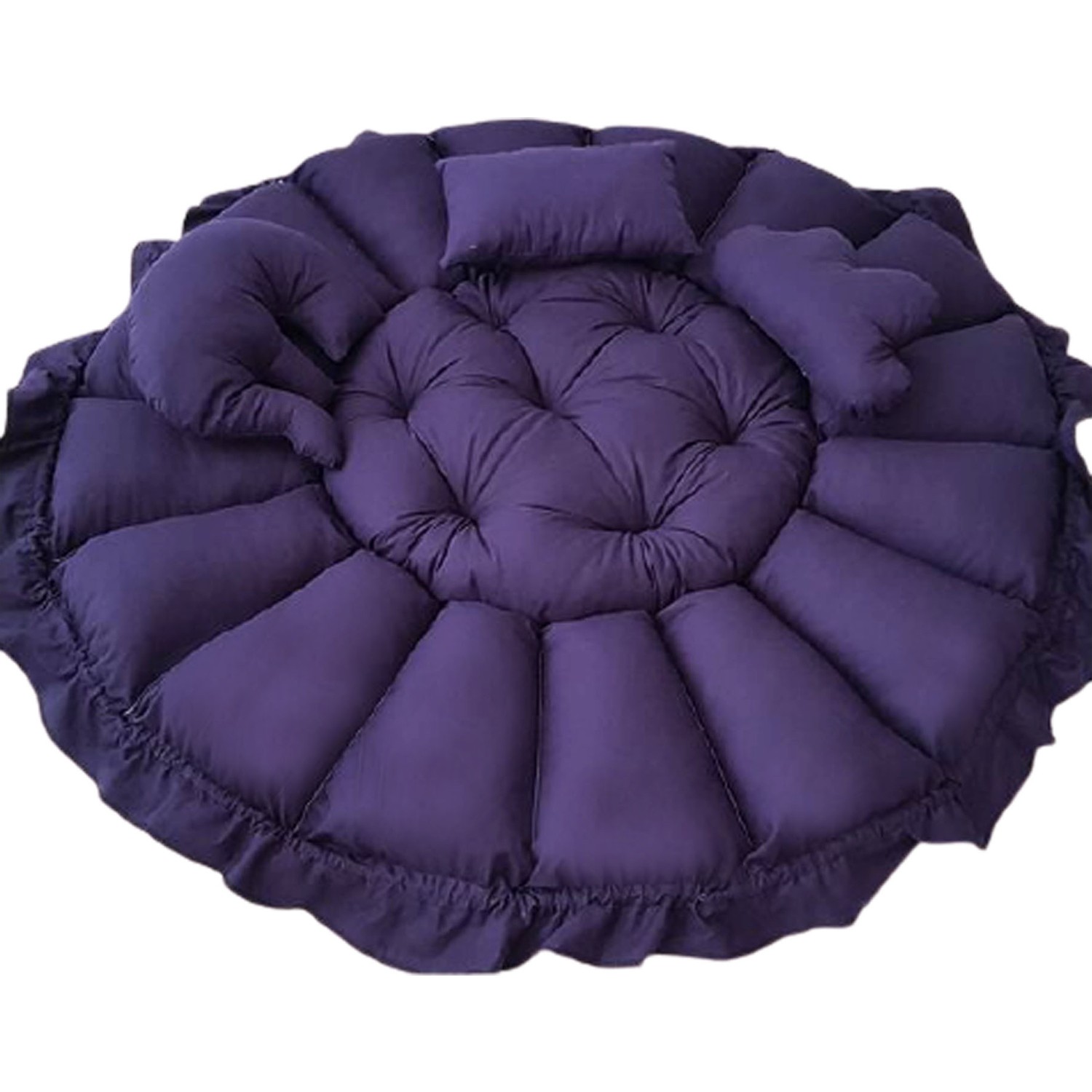 Amazingo Babynest Pamuk Kumaş Bebek Uyku ve Oyun Minderi Amazingo Babynest Pamuk Kumaş Bebek Uyku ve Oyun Minderi