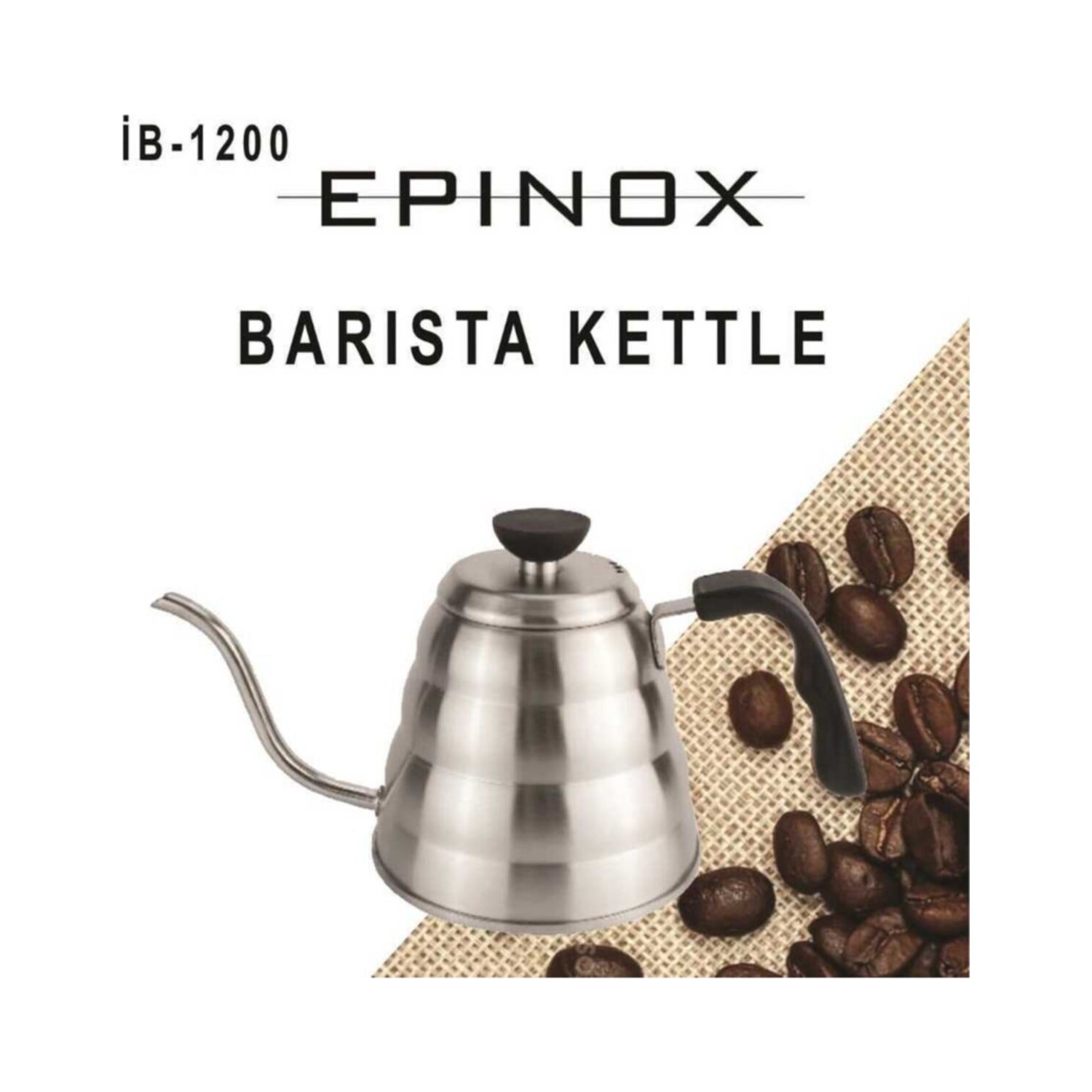 Epinox Barista Ibriği Drip Kettle Profesyonel 1200 ml Fiyatı