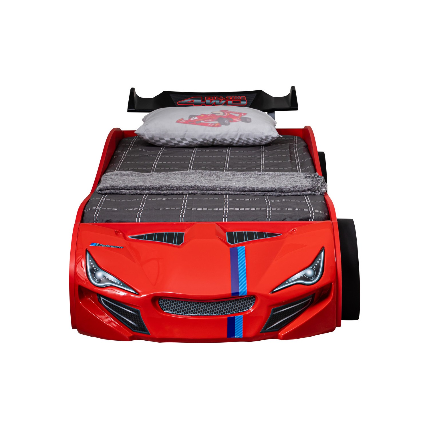 Setay Mercedes Rüzgarlıklı Yavrulu Arabalı Yatak, Kırmızı Setay Mercedes Rüzgarlıklı Yavrulu Arabalı Yatak, Kırmızı