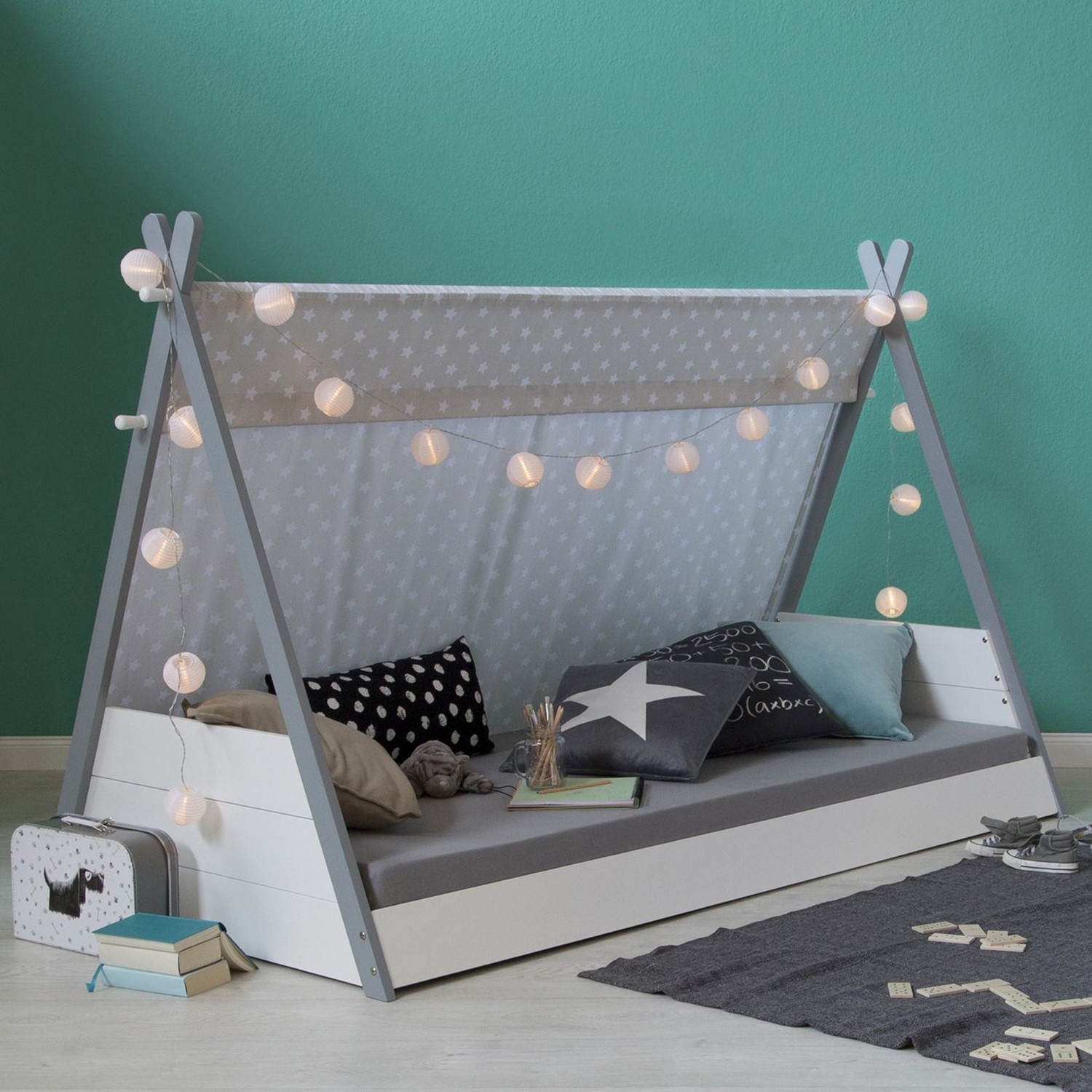 Lacivert Mimarlık Yere Yakın Dizayn Çocuk Oyun Yatağı Fiyatı