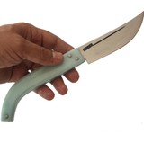 Tapan Av ve Çoban Bıçağı 26 cm Yay Çeliği Mavi Beyaz