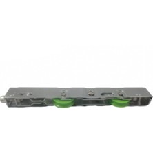 Ege Star Sürme Kapı ve Pencere Tekeri - Çelik Gövde, Yeşil Çiftli Derlin Teker