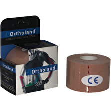 Ortholand Ten Renk Kinesio Bandı, Spor Kas Ağrı 5cm*5mt