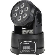 Lixada DMX-512 Mini Hareketli Baş Işık - Siyah (Yurt Dışından)