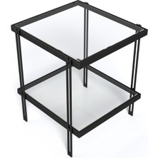 Evka Fixt Yan Sehpa Siyah