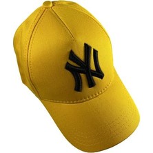 Moda Kızı Sarı Ny Newyork Yankees Şapka