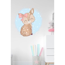 Msticker Sevimli Ceylan Çocuk ve Bebek Odası Sticker