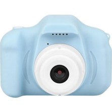 Yenimiyeni Cmr9 Çocuk Fotoğraf Makinesi 1080P Hd Kamera Mavi