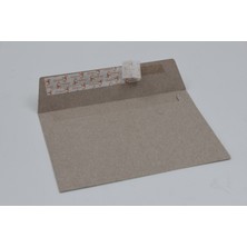 Zarfsan Elvan Silikonlu Kraft Zarf 11,4 x 16,2 cm 500'lü