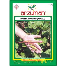 Arzuman Bamya Tohumu (25 gr) Kınalı Kırmızı Renk