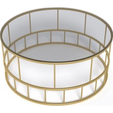 Evka Raise Orta Sehpa Gold Statik