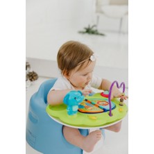 Bumbo Floor Seat , 03-12 Aylık Bebekler için Koltuk (Power Blue)