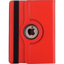 E-TicaShop Apple iPad 8. Nesil 10.2"(A2270/A2428/A2429/A2430) 360 Derece Dönebilen Yatay ve Dikey Standlı Kılıf
