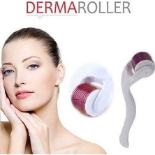 Dermaroller Titanyum Uçlu 540 Iğneli Derma Roller 1 mm Iğne Cilt Yüz Vücut Yenileme Masaj Aleti