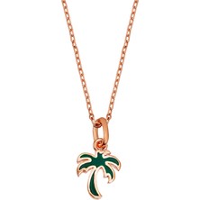 Argentum Concept Gümüş Palmiye Kolye