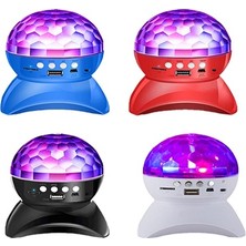 Soobox L740 LED Işıklı Disko Topu Şarjlı Bluetooth Hoparlör Tavan Işık Yansıtma