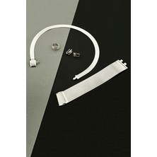 Argentum Concept Gümüş Trabzon Hasırı Set - S017402