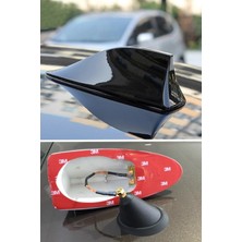 Bigs Volkswagen Jetta Shark Balina Anten Siyah Tavan Anteni 2005-2010