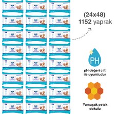 Deep Fresh Yetişkin Vücut Temizleme Mendili 24'lü Paket 1152 Yaprak