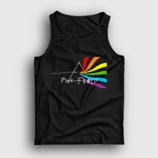 Presmono Unisex Siyah Beam Pink Floyd Atlet