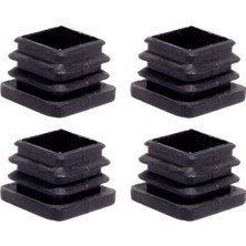 Adem Koç Plastik Kare Içe Geçme Profil Tapası (Kutu) 4'lü