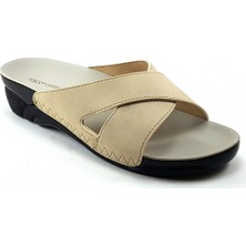 Venedik-9 Ceyo Kadın Terlik-Bej