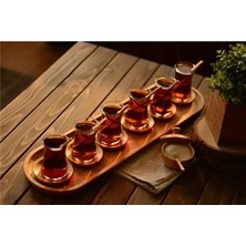 Bambum Latte Dikdörtgen Tepsi Uzun