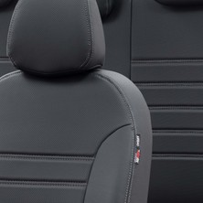 Otom Mitsubishi Asx 2011-2019 Özel Üretim Koltuk Kılıfı New York Design Siyah