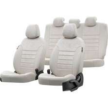 Otom Seat Cordoba 2003-2009 Özel Üretim Koltuk Kılıfı Milano Design Fildişi