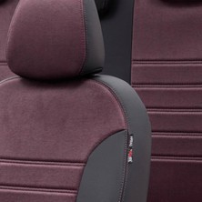 Otom Seat Mii 2012-2019 Özel Üretim Koltuk Kılıfı Milano Design Bordo - Siyah