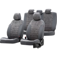 Otom Seat Toledo 1999-2005 Özel Üretim Koltuk Kılıfı Milano Design Füme