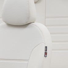 Otom Seat Toledo 2012-2017 Özel Üretim Koltuk Kılıfı New York Design Fildişi