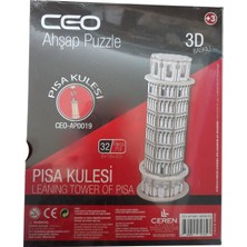 Ceo 3D Ahşap Puzzle ( Pisa Kulesi )