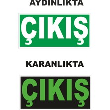 Yıldırım Çıkış Fosforlu Levhası