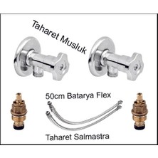 Arçe Taharet Musluğu 2'li Taharet Salmastrası 2'li