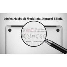 Arabulalaca Macbook Air 2020 A1932 13" 13.3" Touch Id Türkçe Silikon Q Klavye Koruyucu