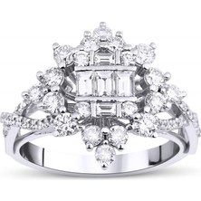 Mas Diamond 1,60 Karat Baget Yüzük