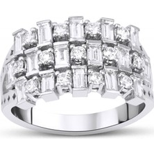Mas Diamond 1,26 Karat Baget Yüzük