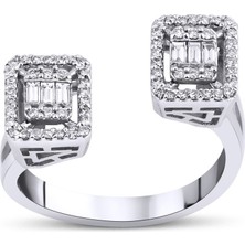 Mas Diamond 0,42 Karat Baget Yüzük
