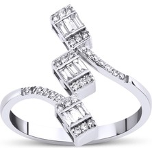 Mas Diamond 0,30 Karat Baget Yüzük