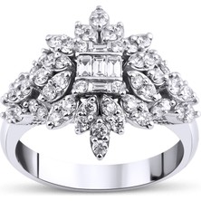 Mas Diamond 1,15 Karat Baget Yüzük