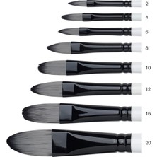 Winsor & Newton Professional Sentetik Uzun Sap Kedi Dili Fırça No 6