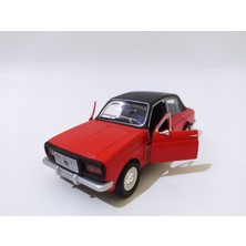 Mavi Kraliyet İlan Anadolu Model Araba Metal  Çek Bırak Ölçek 1:36