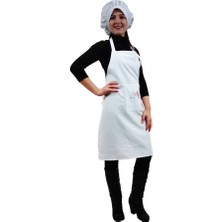 Mandalin Consept Chef Mutfak Önlüğü Şapkalı ART36