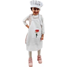 Mandalin Consept Chef Mutfak Önlüğü Şapkalı ART23