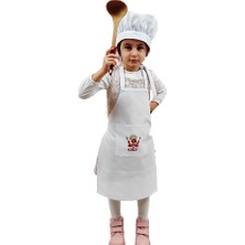 Mandalin Consept Chef Mutfak Önlüğü Şapkalı ART22