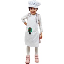 Mandalin Consept Chef Mutfak Önlüğü Şapkalı ART25