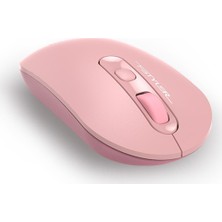 A4Tech FG20 Nano Alıcı Kablosuz Optik 2000DPI Enerji Korumalı Kompakt Mouse - Pembe